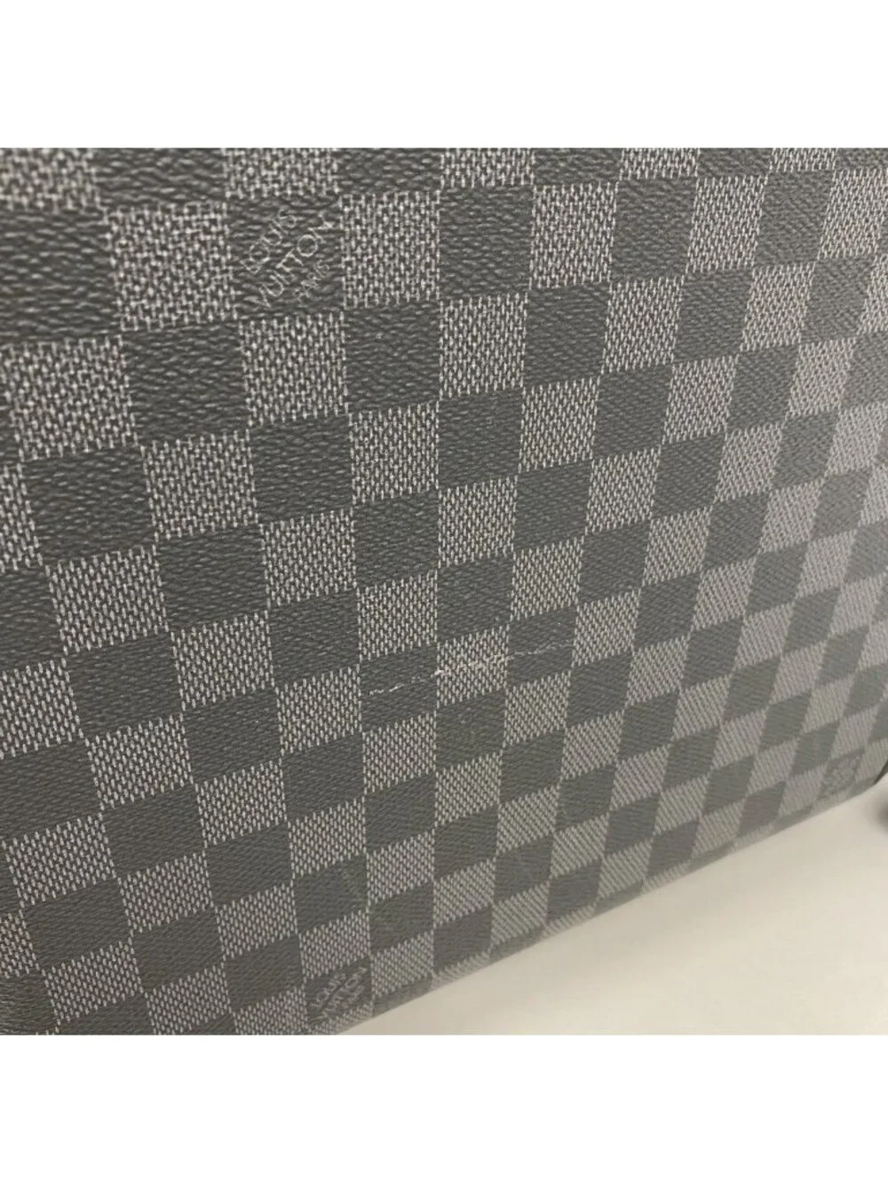 Louis Vuitton Travel Bag Damier Graphite Horizon 50 Black Gray